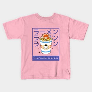 Violet's Ramen Shop Kids T-Shirt